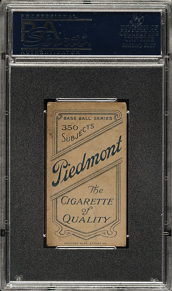 1909-1911 T206 White Border Rube Marquard Portrait PSA GOOD 2 - Reverse Comma Variation