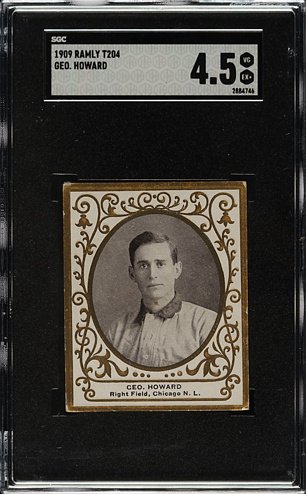 1909 T204 Ramly Tobacco George Howard SGC VG/EX+ 4.5
