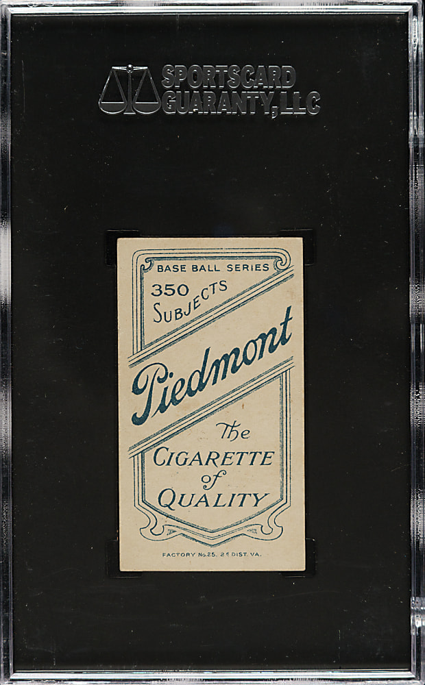 1909-1911 T206 White Border Ed Willett SGC EX+ 5.5