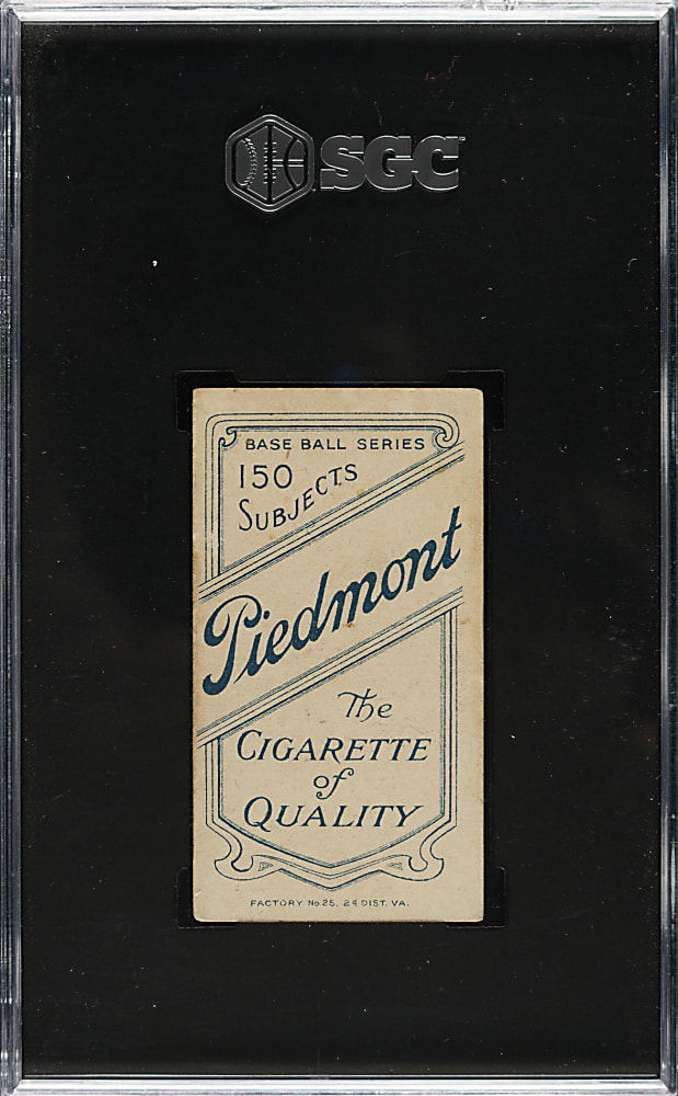 1909-1911 T206 White Border Bobby Wallace SGC VG/EX+ 4.5