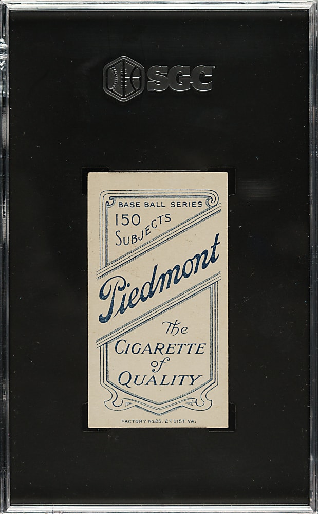 1909-1911 T206 White Border Harry Lumley SGC EX/NM 6