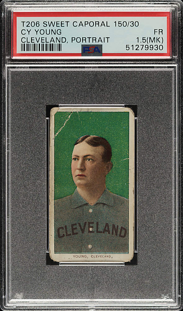 1909-1911 T206 White Border Cy Young Portrait PSA FAIR 1.5 (MK)