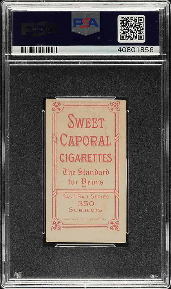 1909-1911 T206 White Border Doc Adkins PSA VG-EX 4