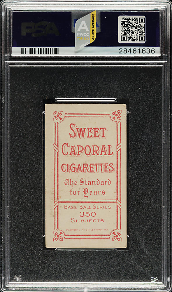 1909-1911 T206 White Border Mordecai Brown PSA VG-EX 4