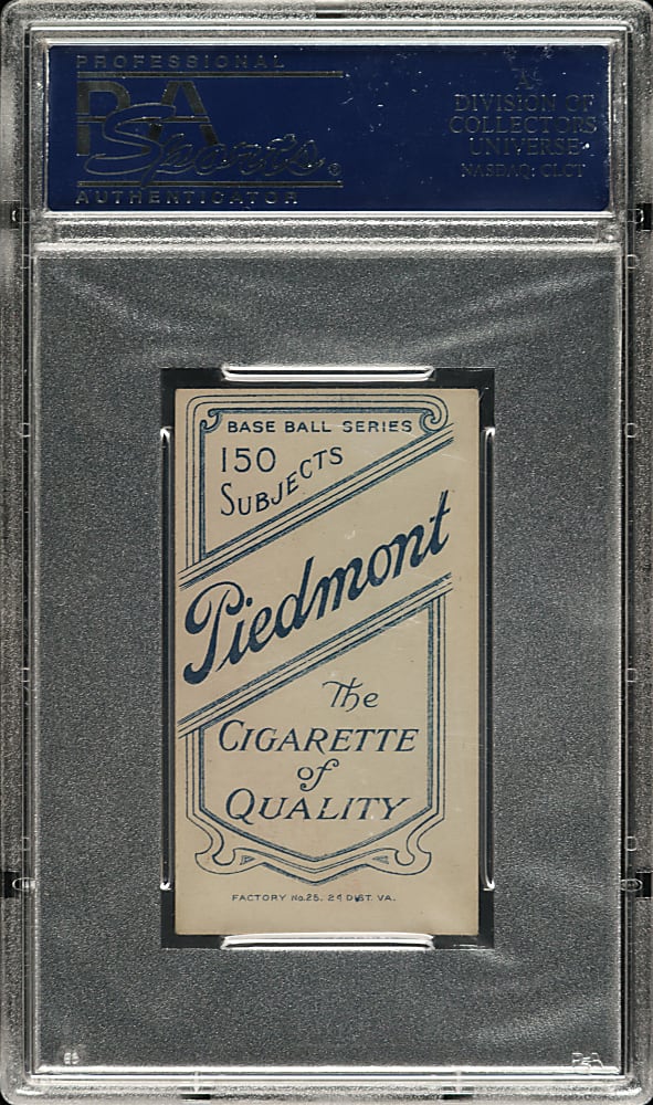 1909-1911 T206 White Border Sam Crawford Throwing PSA EX 5