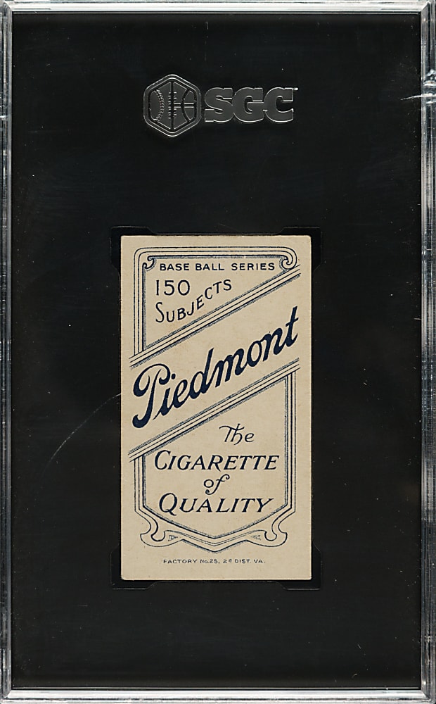 1909-1911 T206 White Border Cy Young Portrait SGC VG/EX+ 4.5