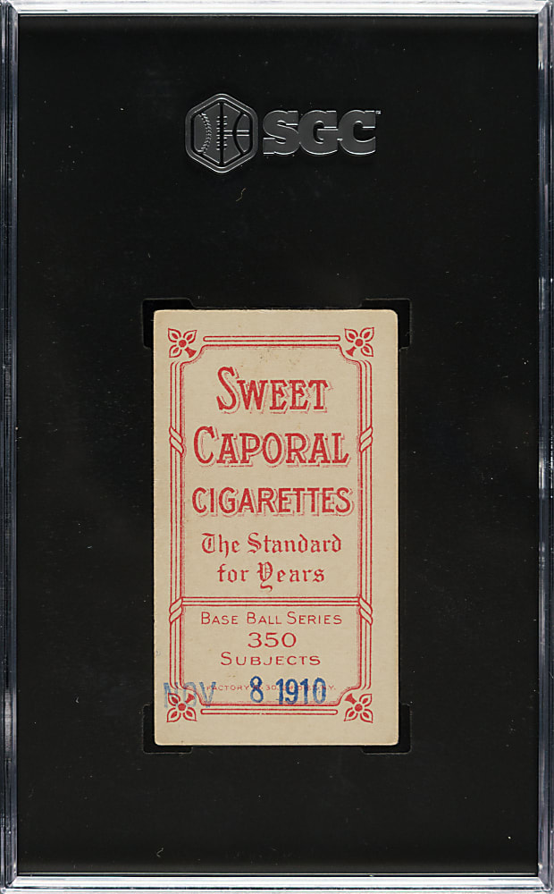 1909-1911 T206 White Border Ty Cobb Bat Off Shoulder SGC GOOD 2