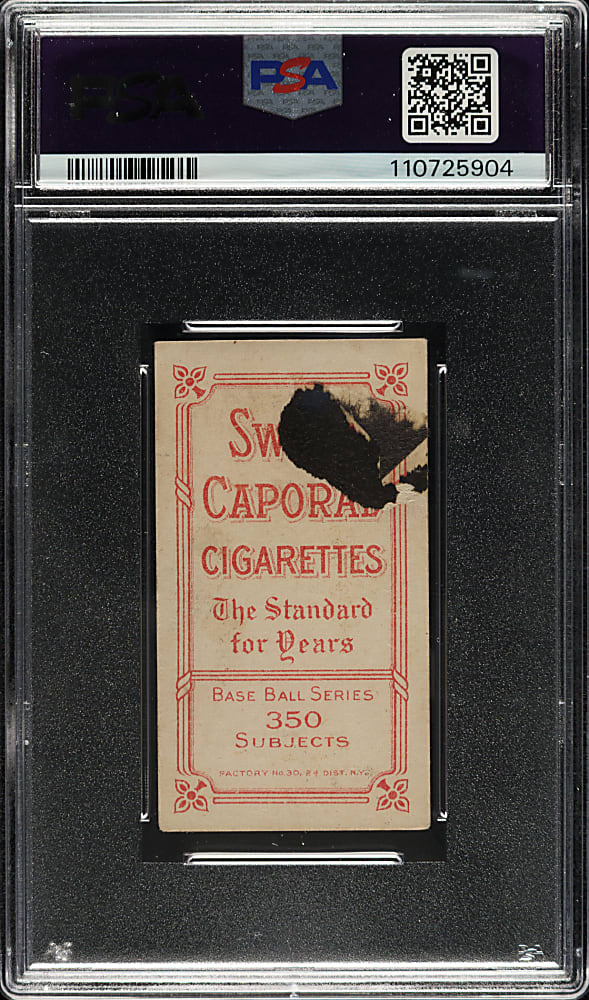 1909-1911 T206 White Border Christy Mathewson Dark Cap PSA Authentic.