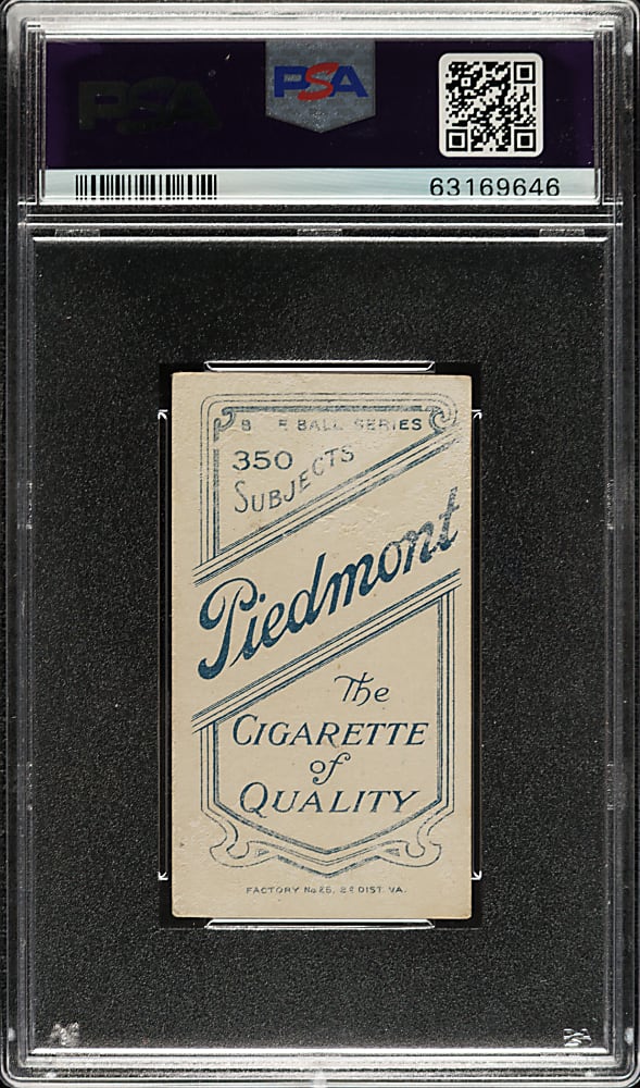 1909-1911 T206 White Border Johnny Evers Portrait PSA GOOD 2