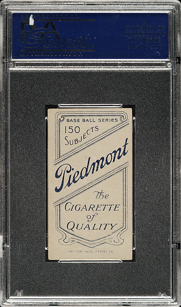 1909-1911 T206 White Border Ty Cobb Portrait Green Background PSA GOOD 2