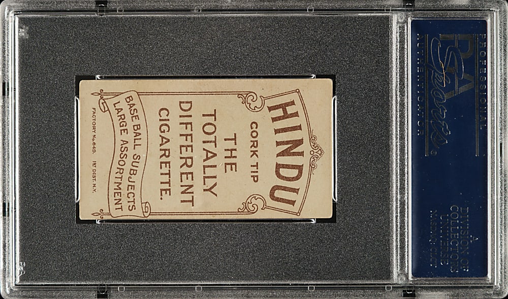 1909-1911 T206 White Border Jack Powell PSA VG-EX+ 4.5 - Brown Hindu Back