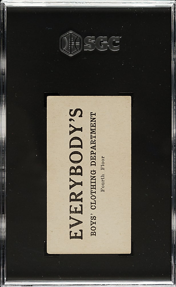 1916 M101-4 Everybody's Clothing Store (Type 1) #127 Geo. Moriarty SGC VG/EX 4