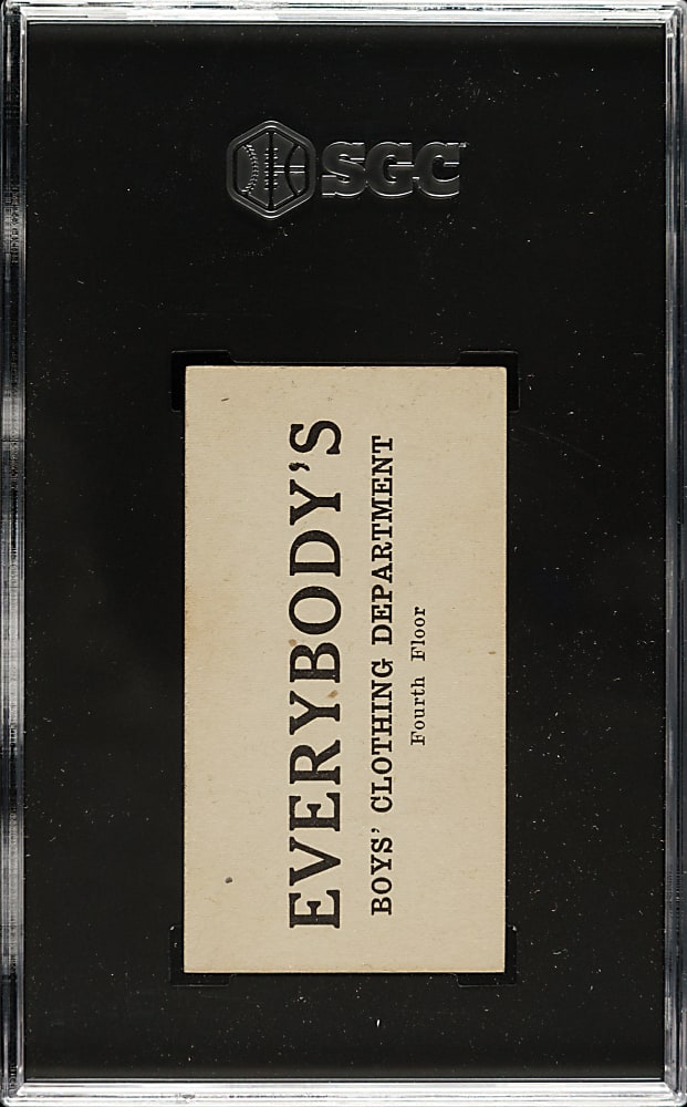 1916 M101-4 Everybody's Clothing Store (Type 1) #140 Pat Ragan SGC EX 5