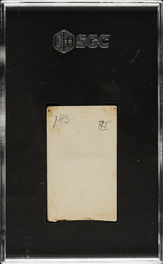 1887 N175 Gypsy Queen Buck Ewing SGC Authentic