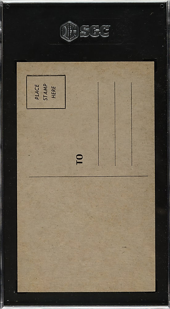 1961 Exhibits "Wrigley Field" Babe Ruth SGC EX/NM 6