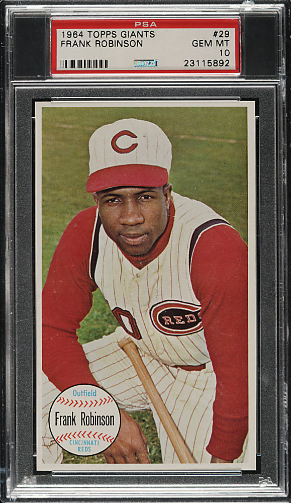 1964 Topps Giants #29 Frank Robinson PSA GEM MINT 10