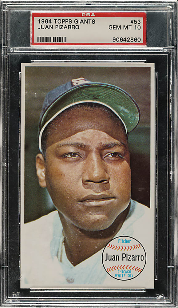 1964 Topps Giants #53 Juan Pizarro PSA GEM MINT 10