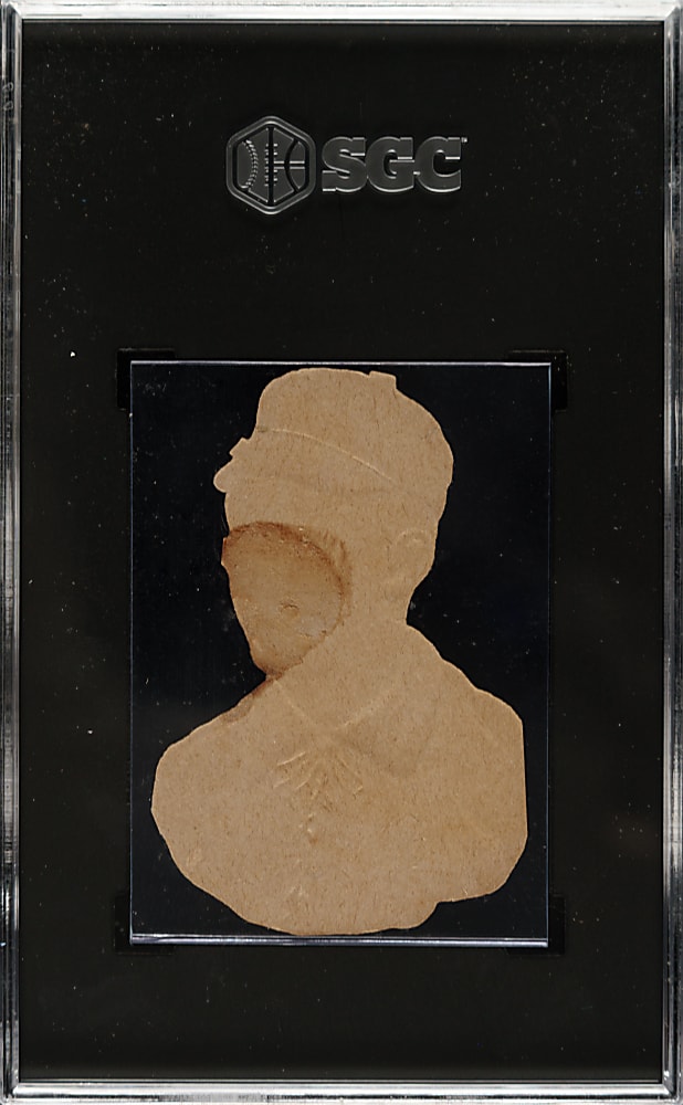 1888 H. D. Smith & Company Baseball Gum Card Die-Cuts Fred Dunlap SGC FAIR 1.5