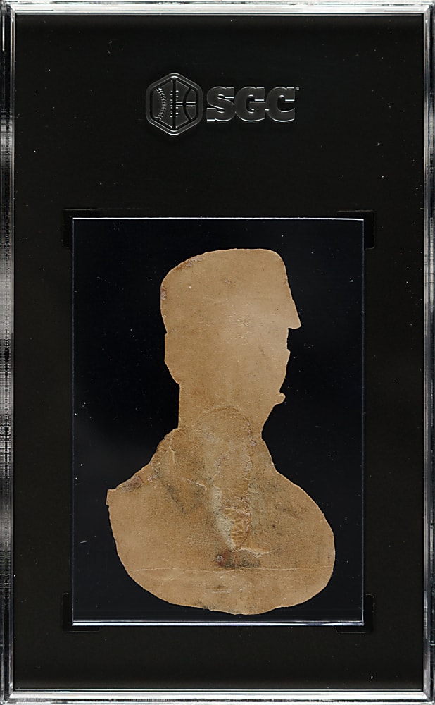 1888 H. D. Smith & Company Baseball Gum Card Die-Cuts Hardy Richardson SGC POOR 1