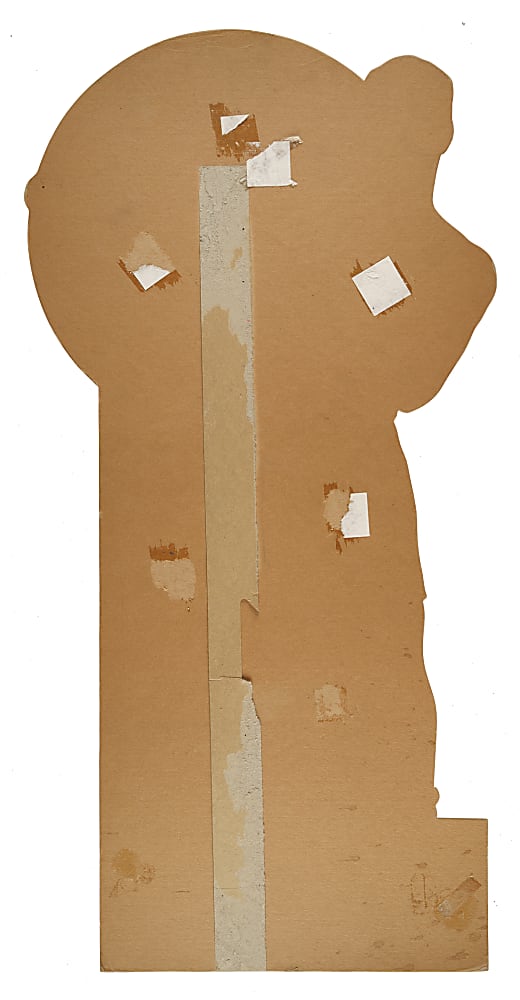 Circa 1936 Jack Dempsey "Rippled Wheat" Stand-Up Store Advertising Display