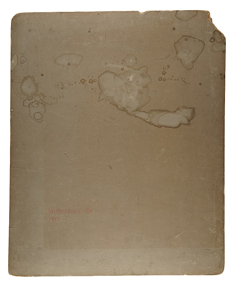 1907 Harrisburg Senators Imperial Cabinet with Eddie Foster and Pop Schriver