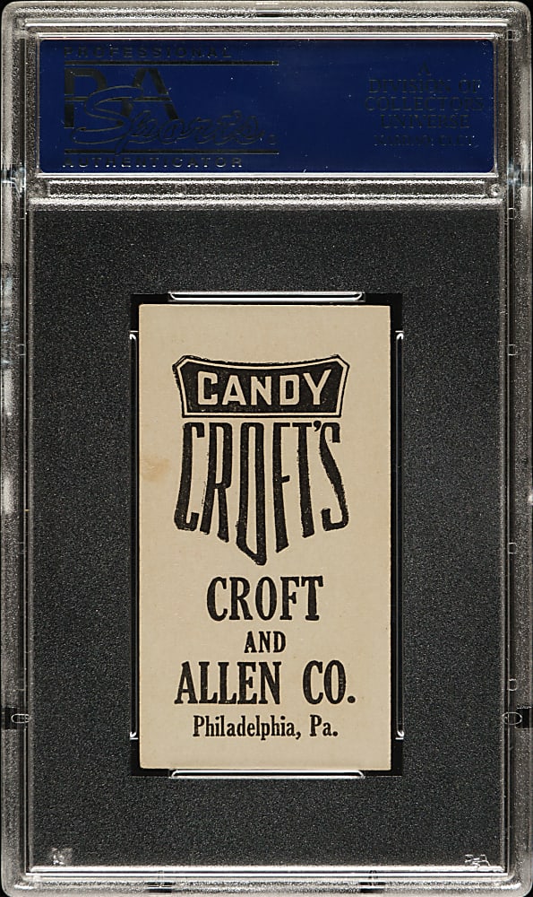 1909 E92 Croft's Candy Fred Jacklitsch PSA NM 7