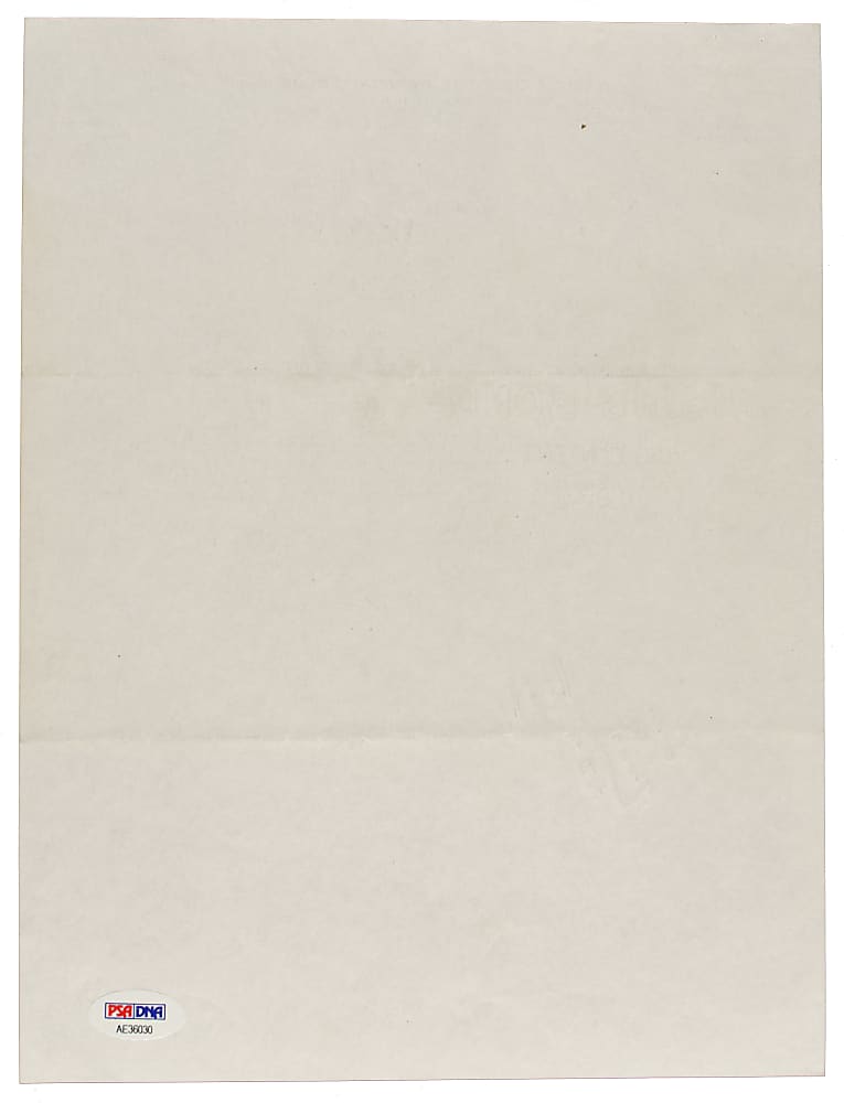 1946 Buzzie Bavasi Signed Nashua Dodgers (Brooklyn Farm Team) Letter Regarding Roy Campanella - PSA/DNA