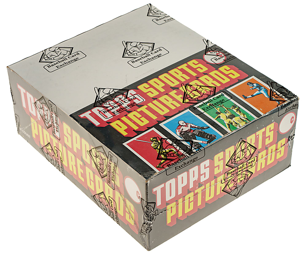 1986 Topps Football Unopened Rack Box (24 Packs) - BBCE - From a Sealed Case (FASC) - Ex-Fritsch