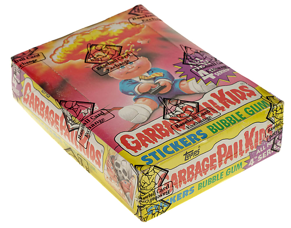 1986 Topps "Garbage Pail Kids" Fourth Series Unopened Wax Box (48 Packs) - BBCE
