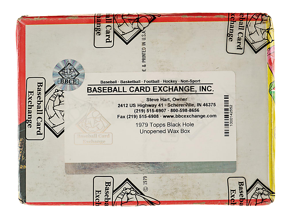 1979 Topps "Black Hole" Unopened Wax Box (36 Packs) - BBCE