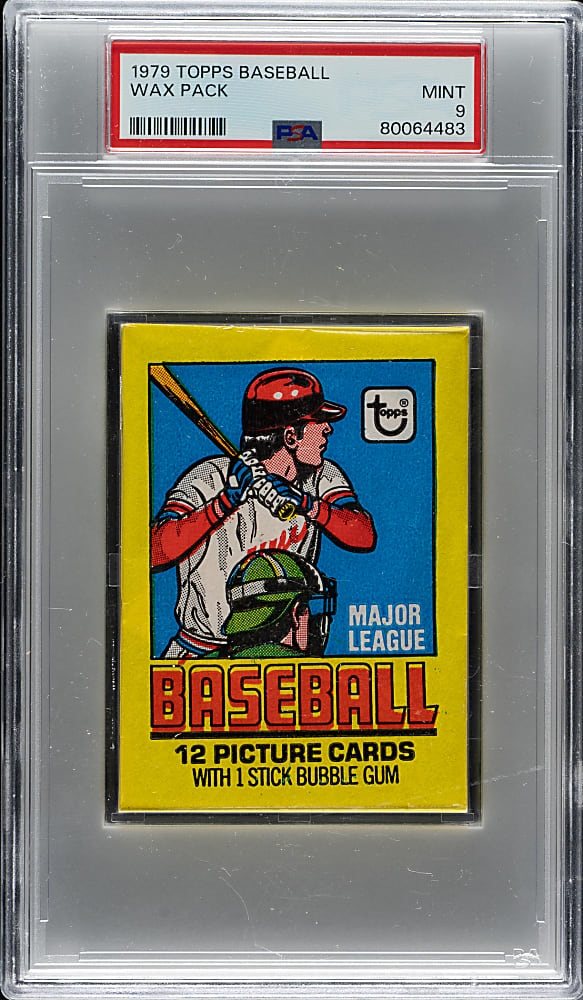 1979 Topps Unopened Wax Pack PSA MINT 9
