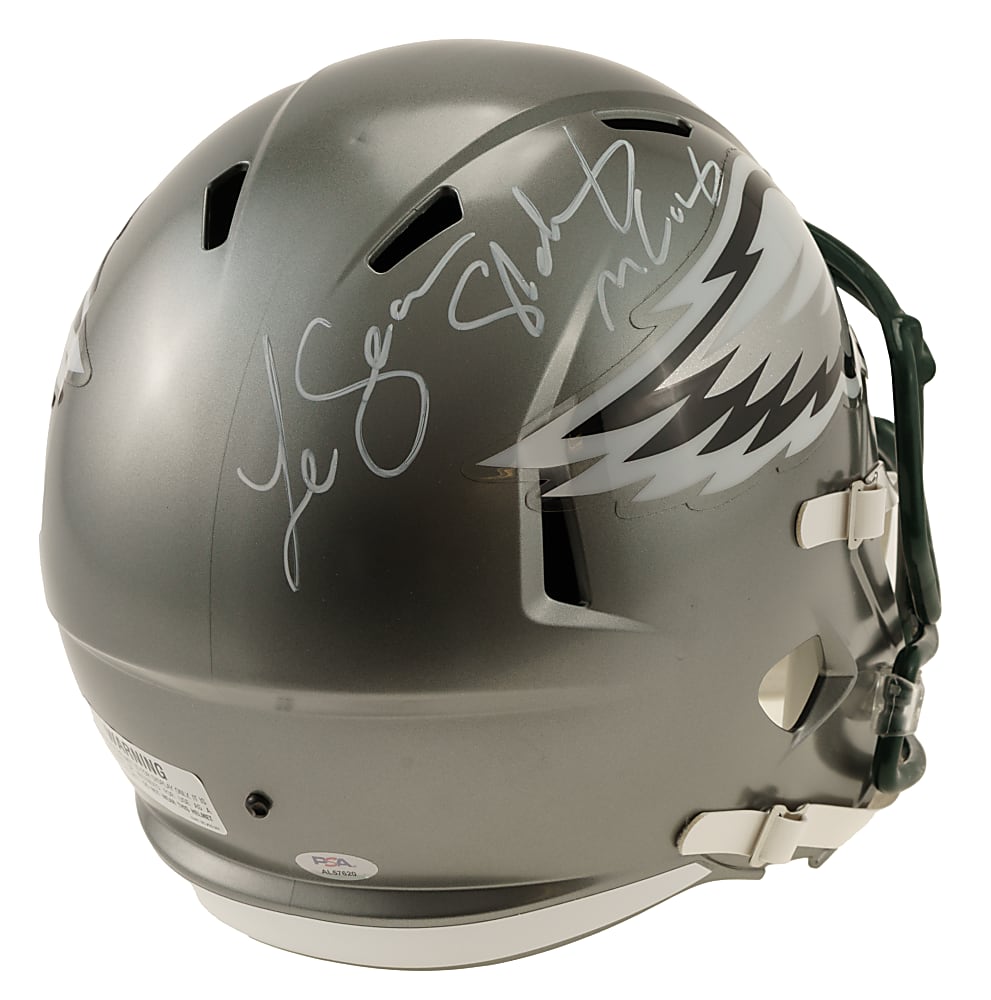 LeSean "Shady" McCoy Signed Philadelphia Eagles Full-Size Flash Speed Helmet - PSA/DNA