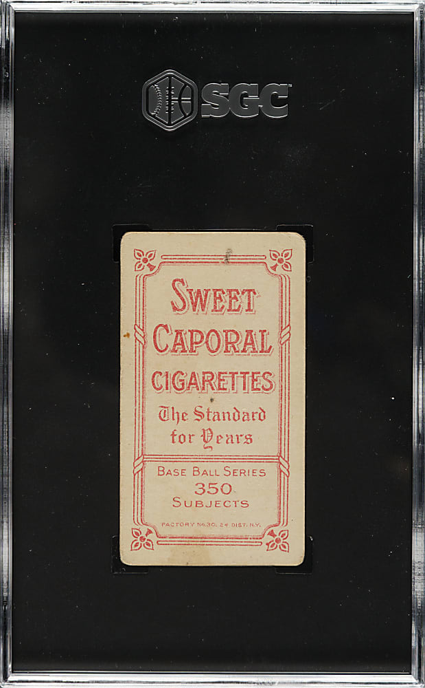 1909-1911 T206 White Border Ed Walsh SGC VG 3