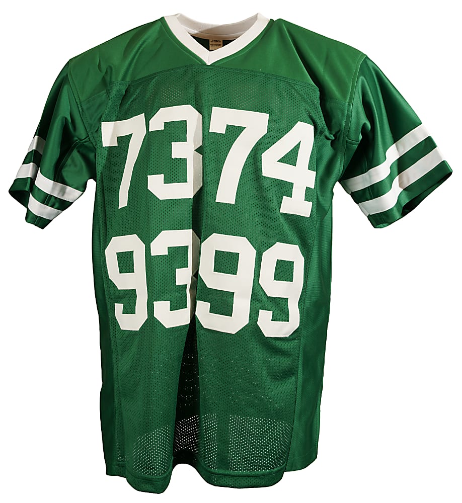New York Jets Sack Exchange Signed Jersey with Klecko, Gastineau, Lyons, and Salaam - PSA/DNA