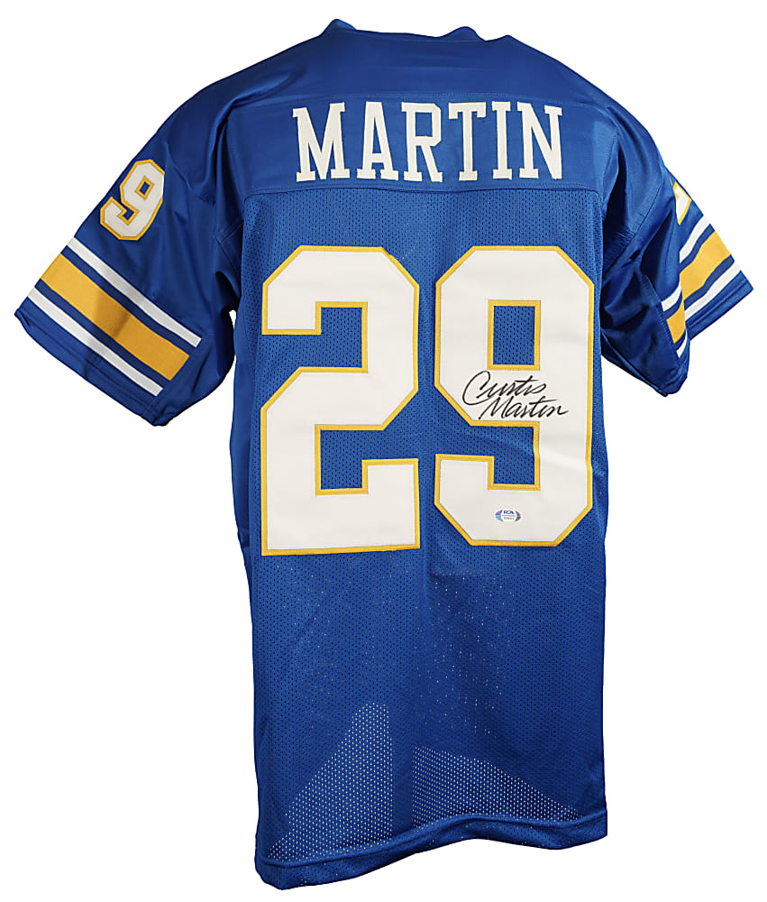 Curtis Martin Signed Pittsburgh Panthers Jersey - PSA/DNA