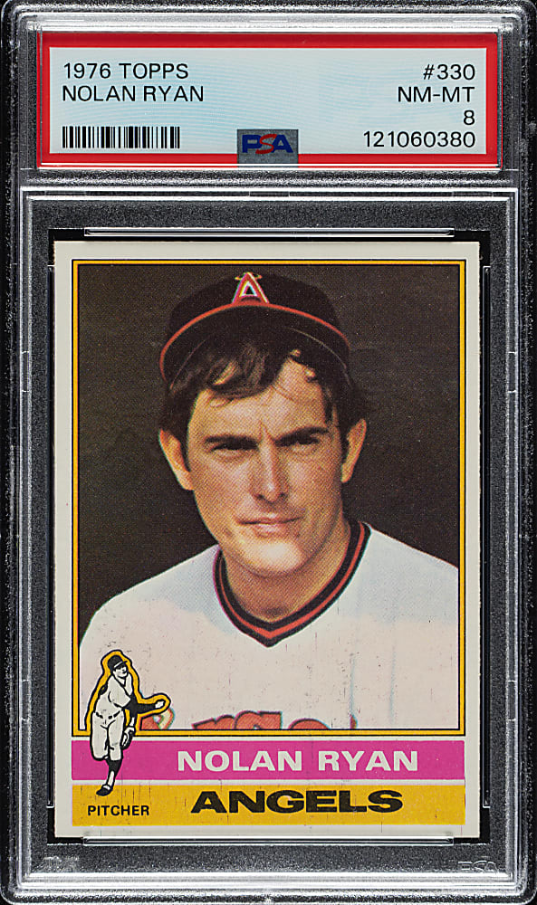1976 Topps #330 Nolan Ryan PSA NM-MT 8