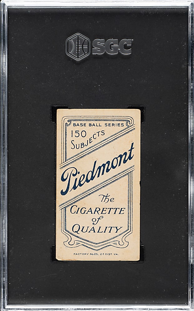 1909-1911 T206 White Border Clark Griffith Portrait SGC VG/EX 4