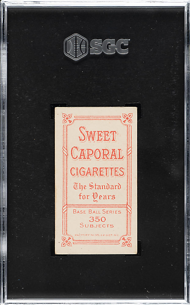 1909-1911 T206 White Border Eddie Collins SGC EX+ 5.5