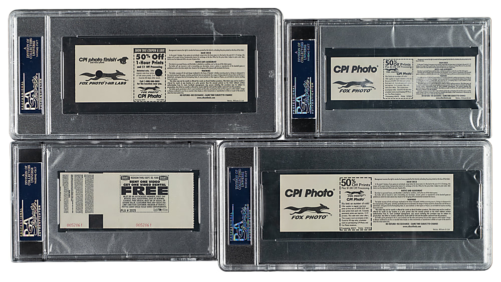 Signed 1998 Mark McGwire Home Run Full Ticket and Ticket Stub PSA-Graded Collection (57) - All 70 Home Runs From His Single-Season Record!