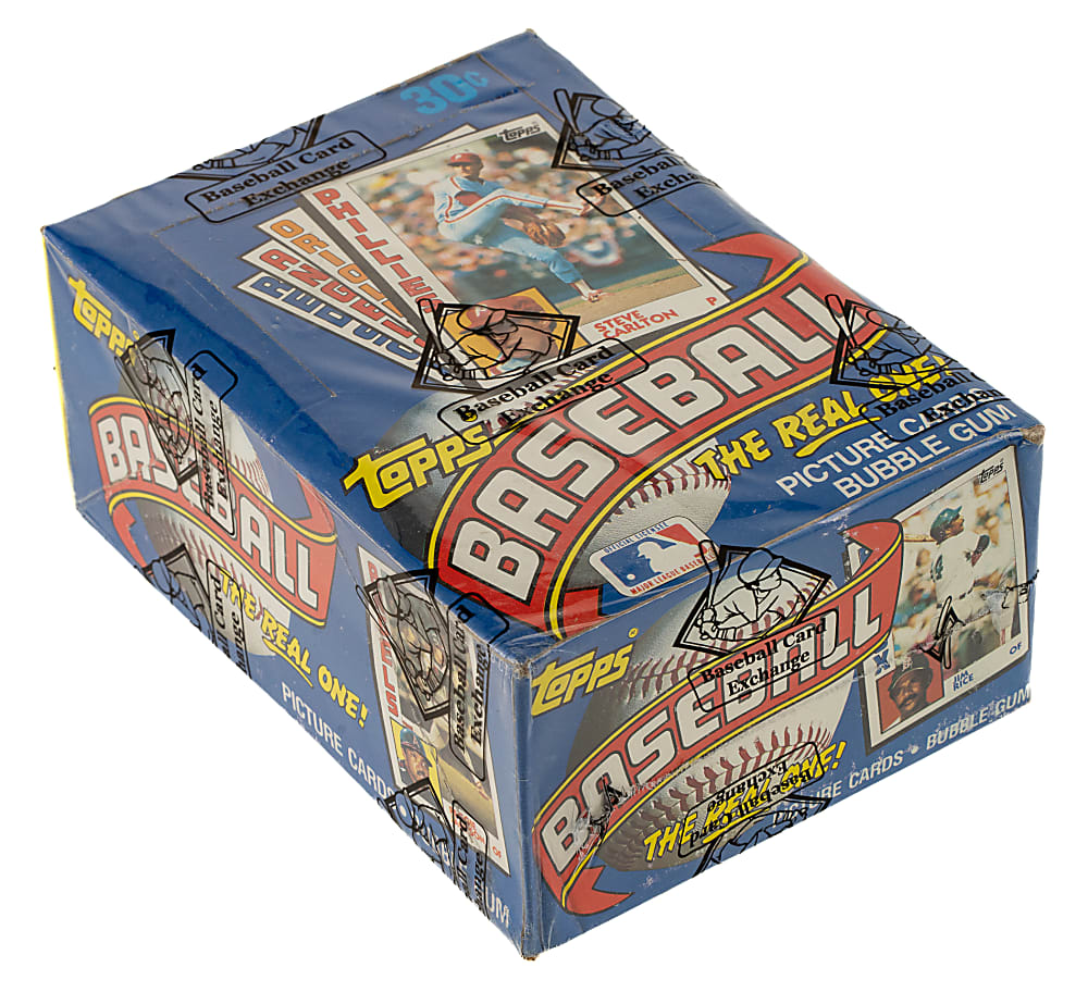 1984 Topps Unopened Wax Box (36 Packs) - BBCE - From a Sealed Case (FASC)