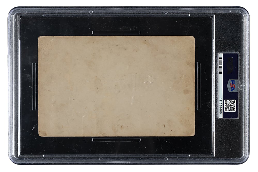 Circa 1880s E.B. Hinman Baseball Team Cabinet PSA FAIR 1.5 (MK)