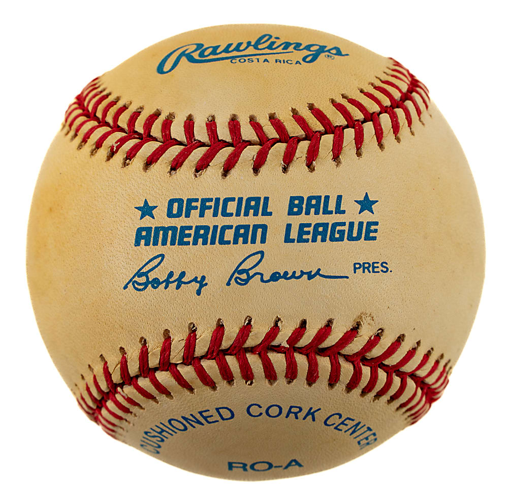 Mickey Mantle Single-Signed Baseball with "HOF '74" Inscription - JSA