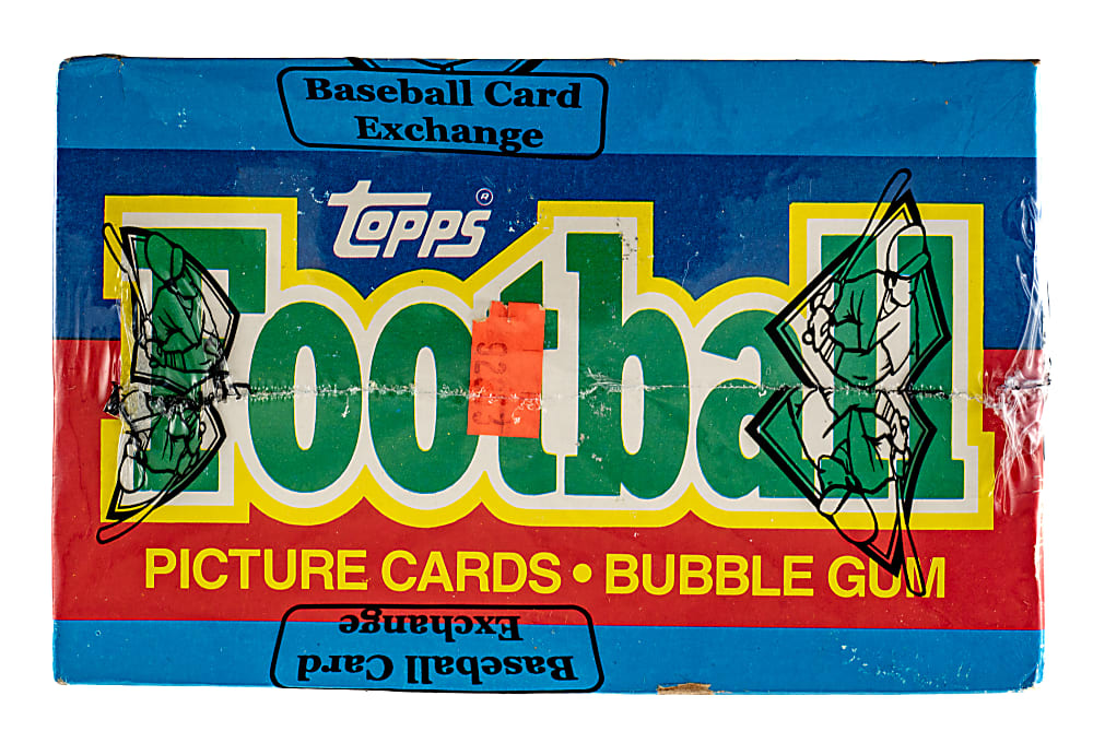 1986 Topps Football Unopened Wax Box (36 Packs) - BBCE