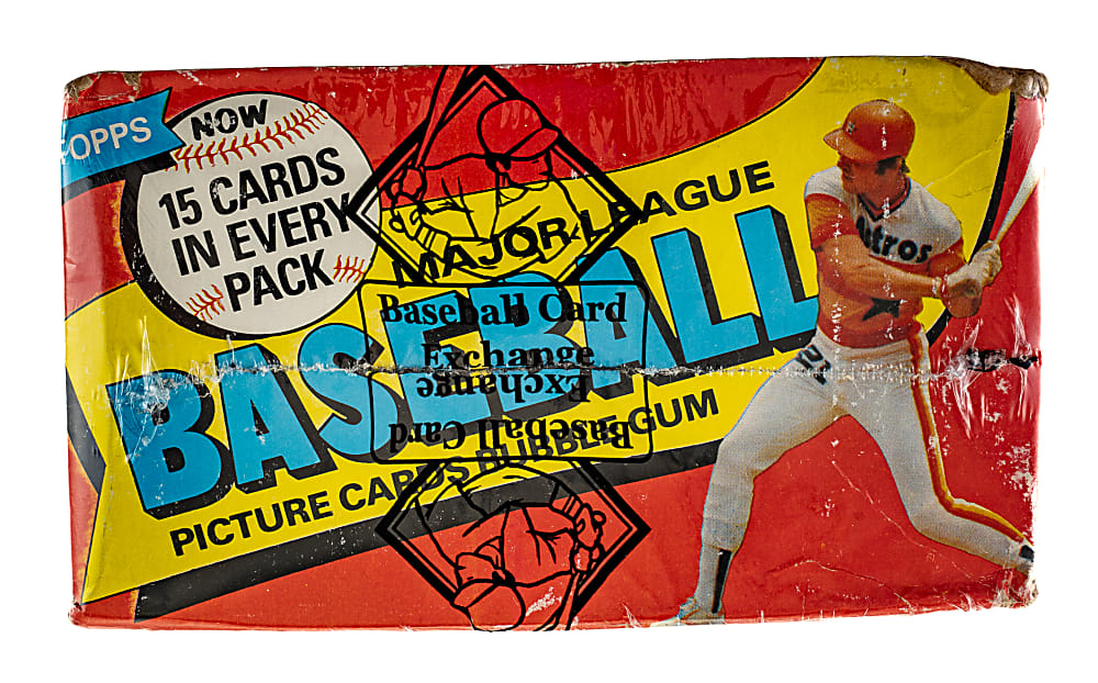 1980 Topps Unopened Wax Box (36 Packs) - BBCE - Rickey Henderson Rookie Year!