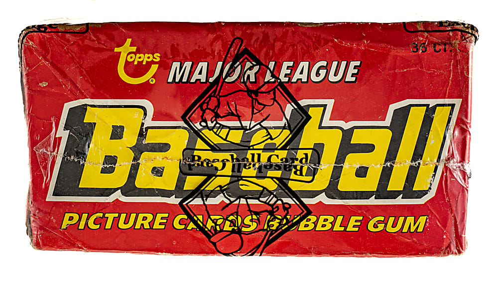 1978 Topps Unopened Wax Box (36 Packs) - BBCE