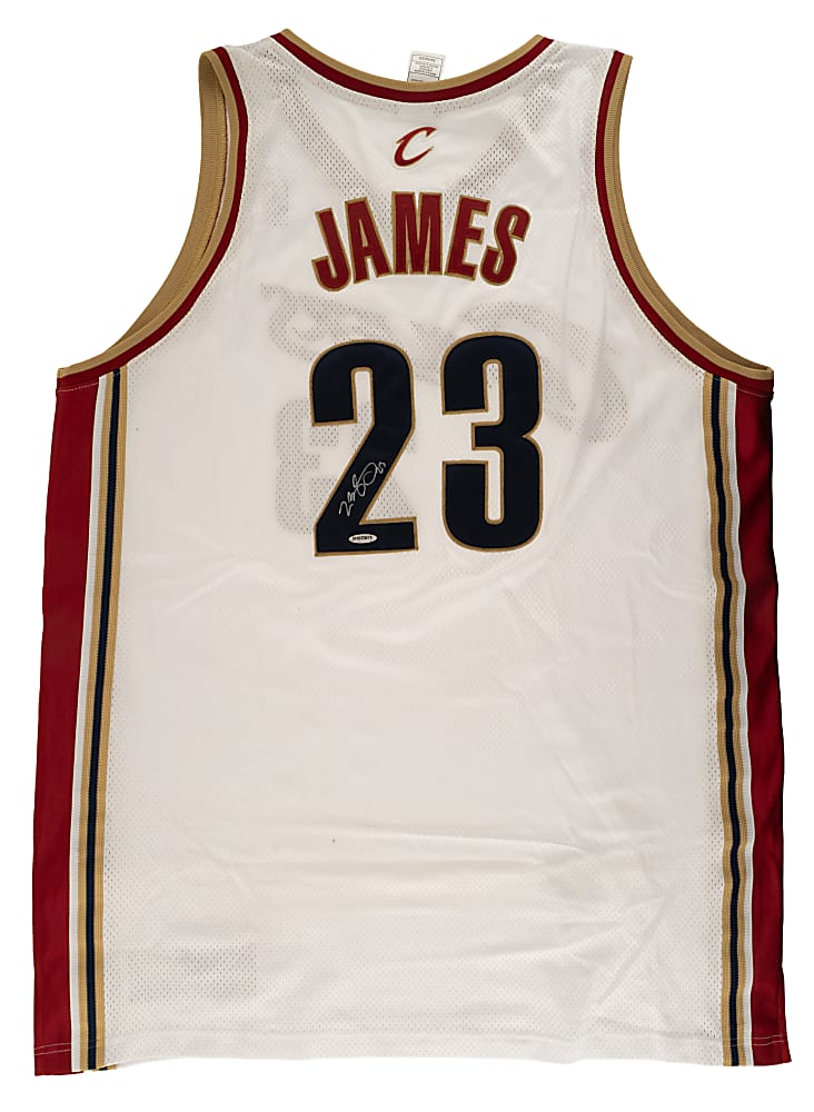 LeBron James Signed Cleveland Cavaliers Jersey - Upper Deck
