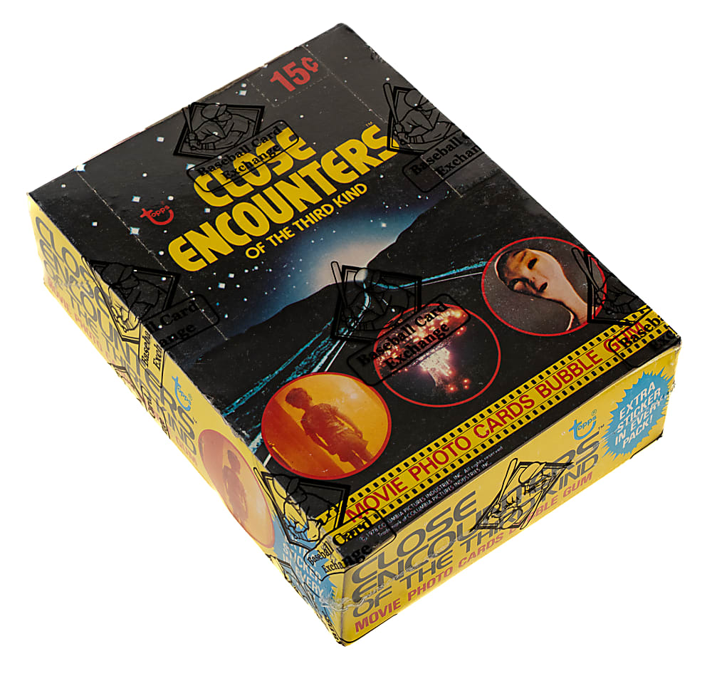 1978 Topps "Close Encounters Of The Third Kind" Unopened Wax Box (36 Packs) - BBCE