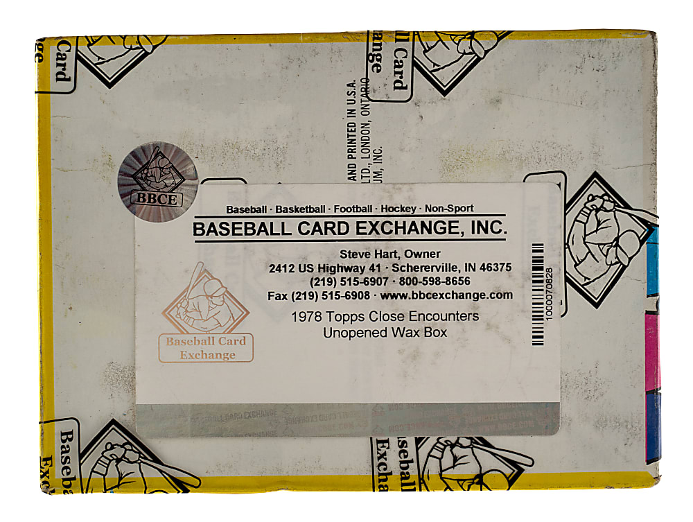 1978 Topps "Close Encounters Of The Third Kind" Unopened Wax Box (36 Packs) - BBCE