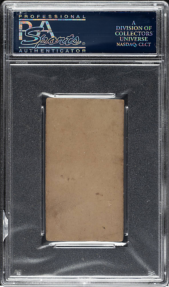 1888 N172 Old Judge John Ward PSA VG+ 3.5 - Scarce Sliding Pose!