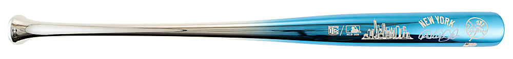 Derek Jeter Signed Chrome Bat - MLB